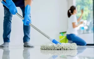 What does a professional bond cleaning team do