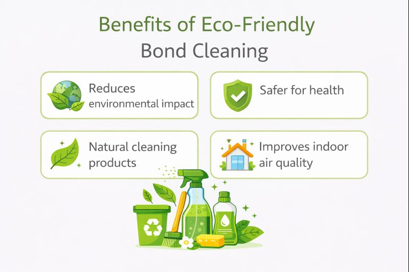 Benefits of Eco-Friendly Bond Cleaning