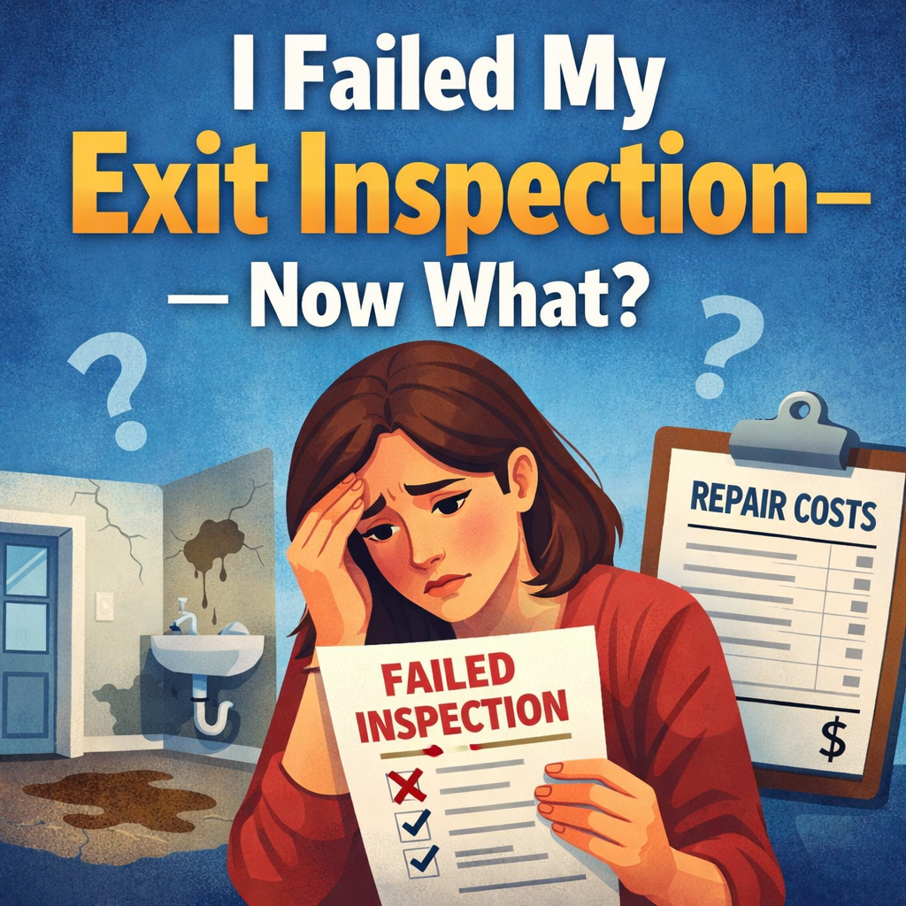I Failed My Exit Inspection — Now What?