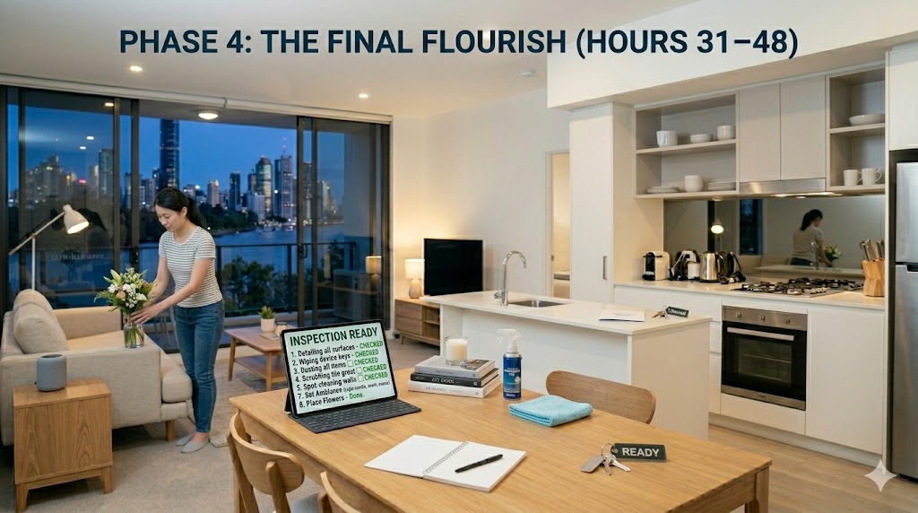 Phase 4: The Final Flourish (Hours 31–48)