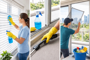 How to Clean Blinds, Tracks and Fly Screens for a Brisbane Bond Inspection