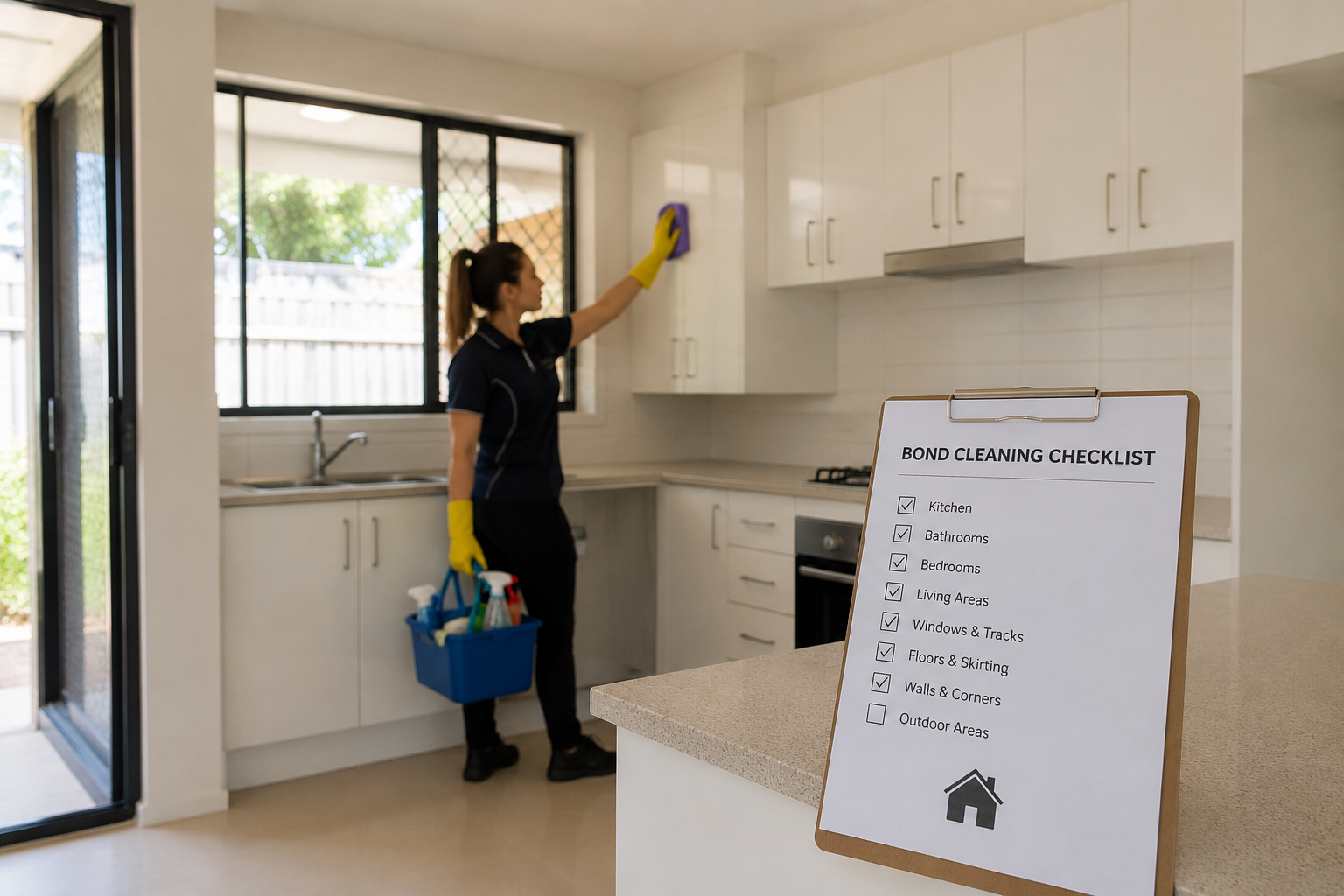 Bond Cleaning Checklist for Houses in Logan (What Agents Check)