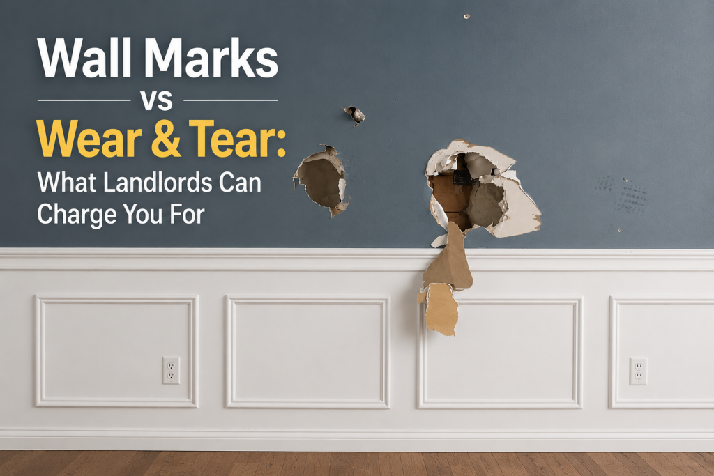 Wall Marks vs Wear & Tear